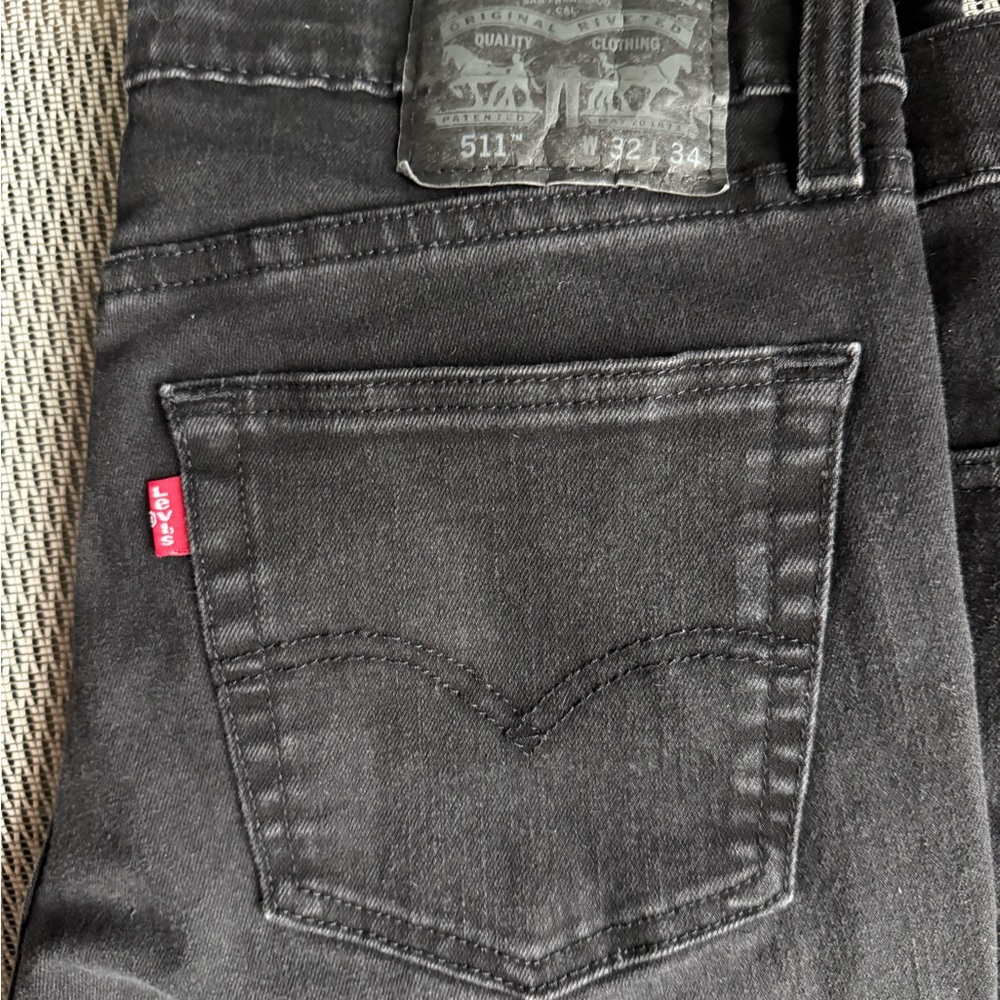 Levi's Charcoal Denim Jeans